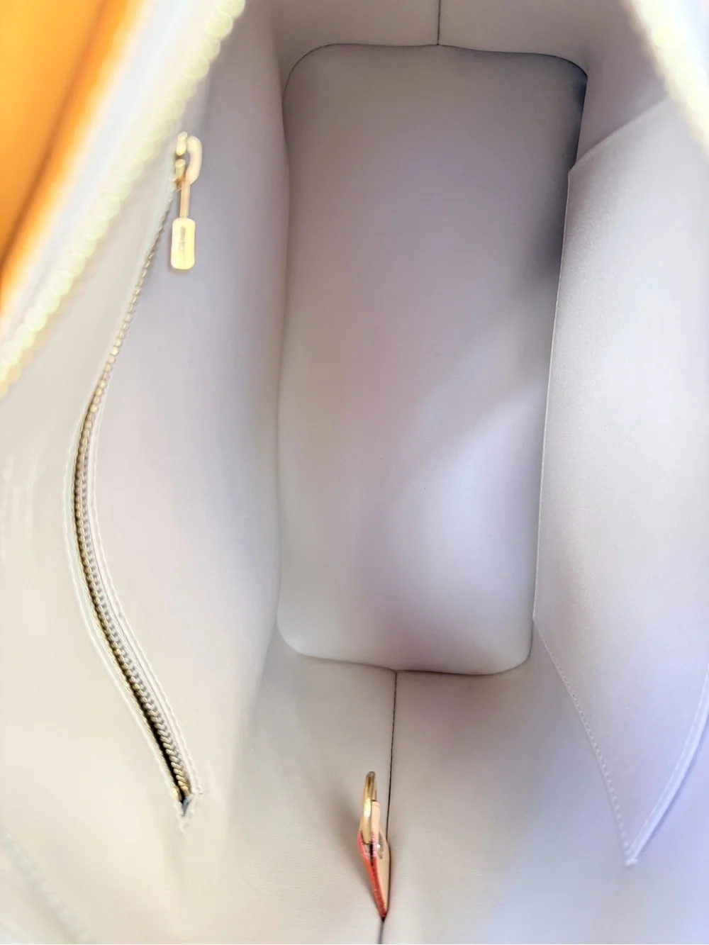 Louis Vuitton Vernis Houston Tote Bag Monogram Vernis Yellow Patent Leather